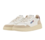 Autry Medalist Low Suede White Burgundy